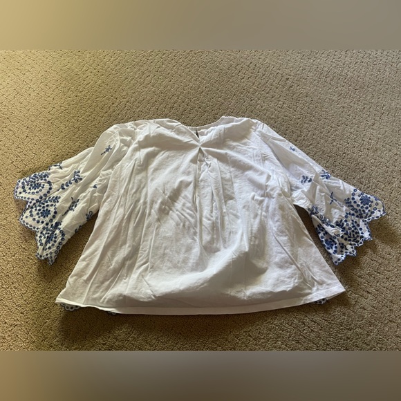 Tory Burch Mariana Top in White Size XL - Picture 15 of 16